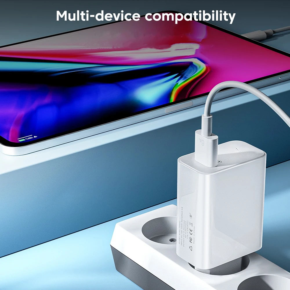 USB Charger Fast Charging QC3.0 USB C Cable Type C Cable Mobile Phone Charger for Iphone Huawei Samsung Xiaomi Quick Charge