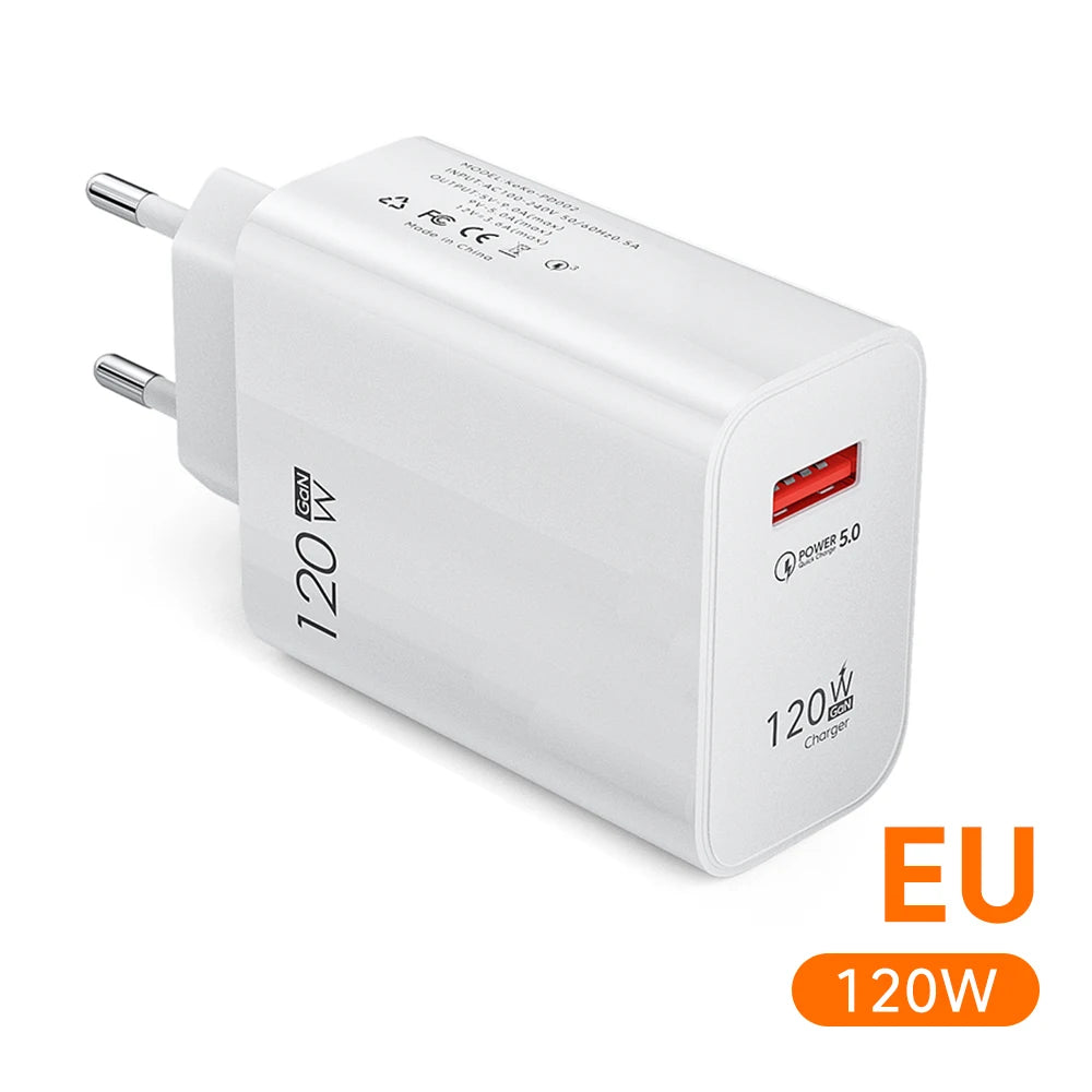 USB Charger Fast Charging QC3.0 USB C Cable Type C Cable Mobile Phone Charger for Iphone Huawei Samsung Xiaomi Quick Charge