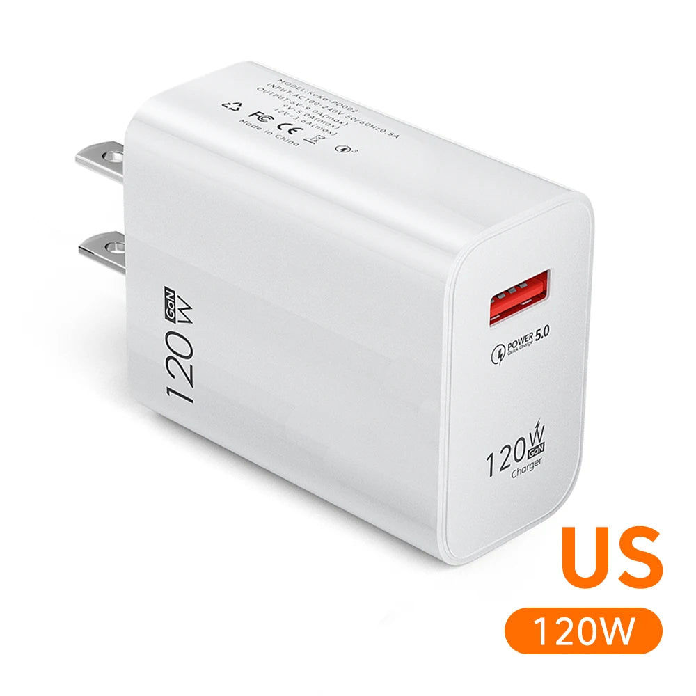 USB Charger Fast Charging QC3.0 USB C Cable Type C Cable Mobile Phone Charger for Iphone Huawei Samsung Xiaomi Quick Charge