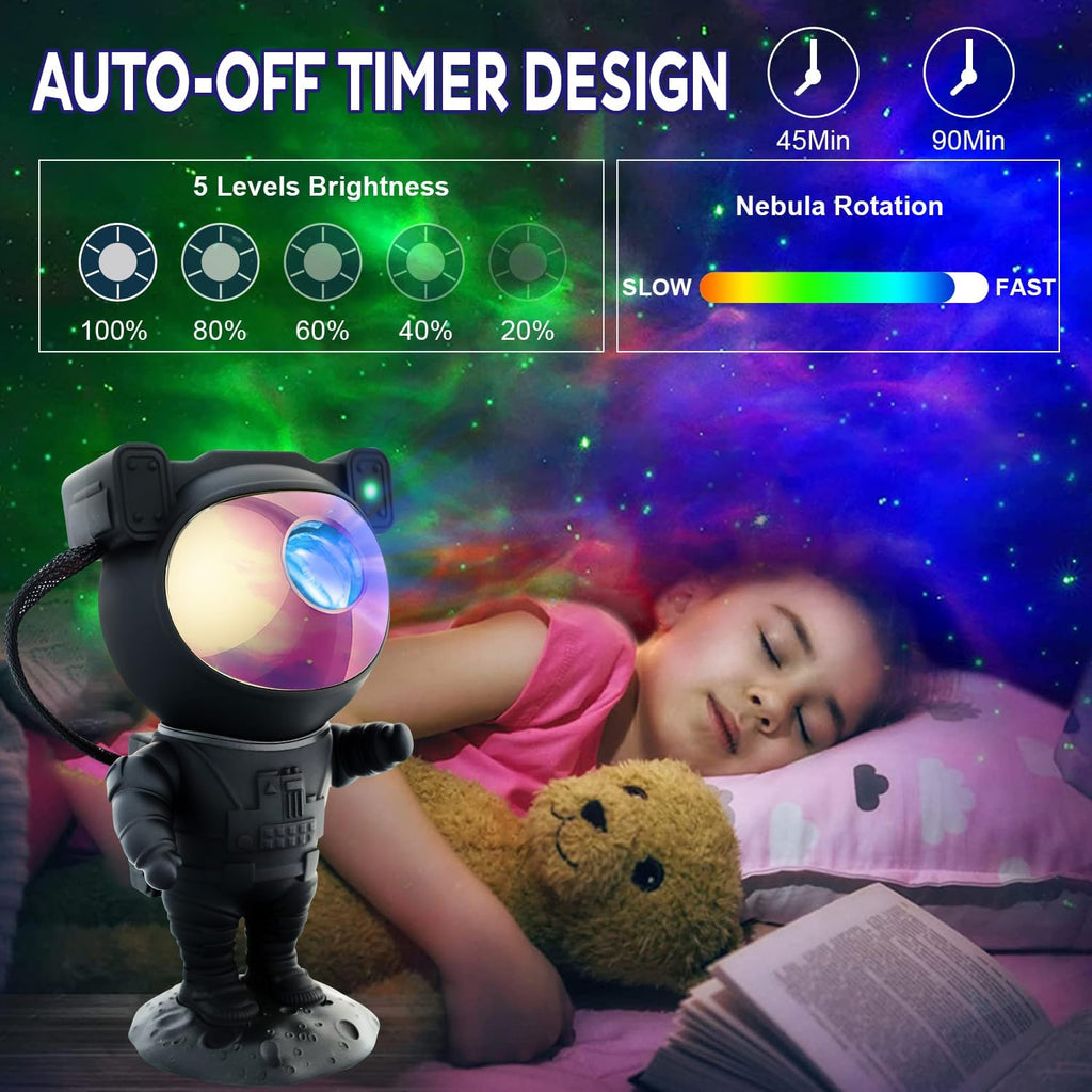 Astronaut Space Buddy Galaxy Projector Space Man Night Light Star Projector